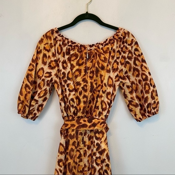 NWOT KATE SPADE panthera cheetah print dress - Picture 6 of 8